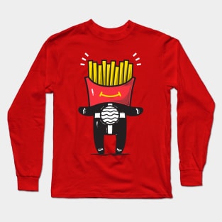 Fries Head Long Sleeve T-Shirt